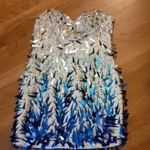 Fancy sequin bedazzled dress